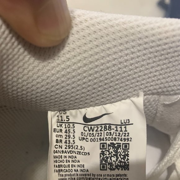 Nike Airforces Size 11.5 - Picture 5 of 5